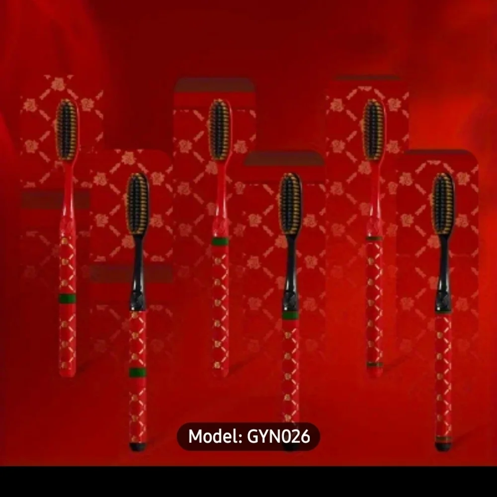 Toothbrush Set Brand New Red And Black Extended Brush Head Efficient - Picture 7 of 7